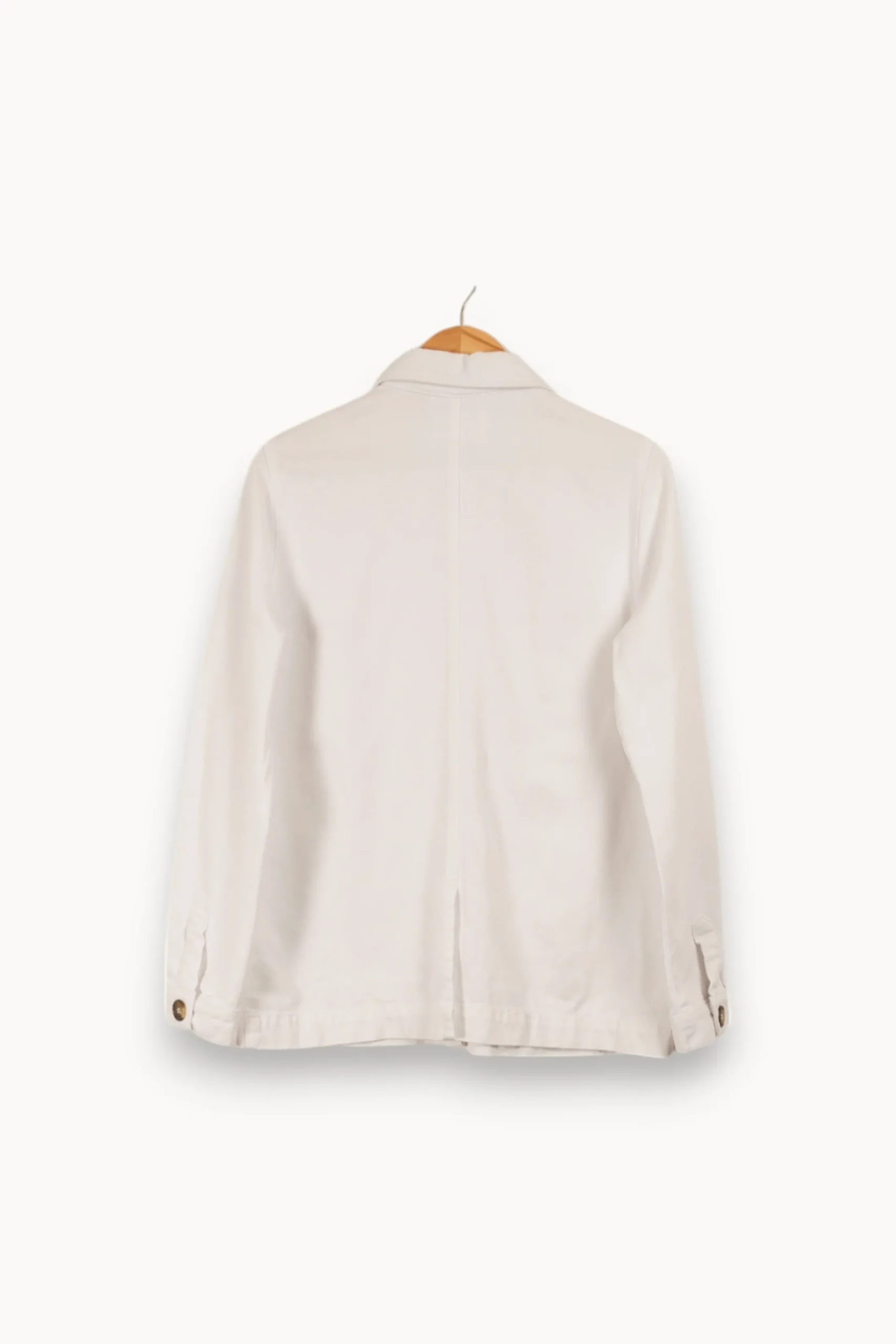 Cheap Sud express Chemise en jean he - Taille S/36 Blanc