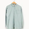 Flash Sale Sézane Chemise en jean e - Taille L/40 Bleu