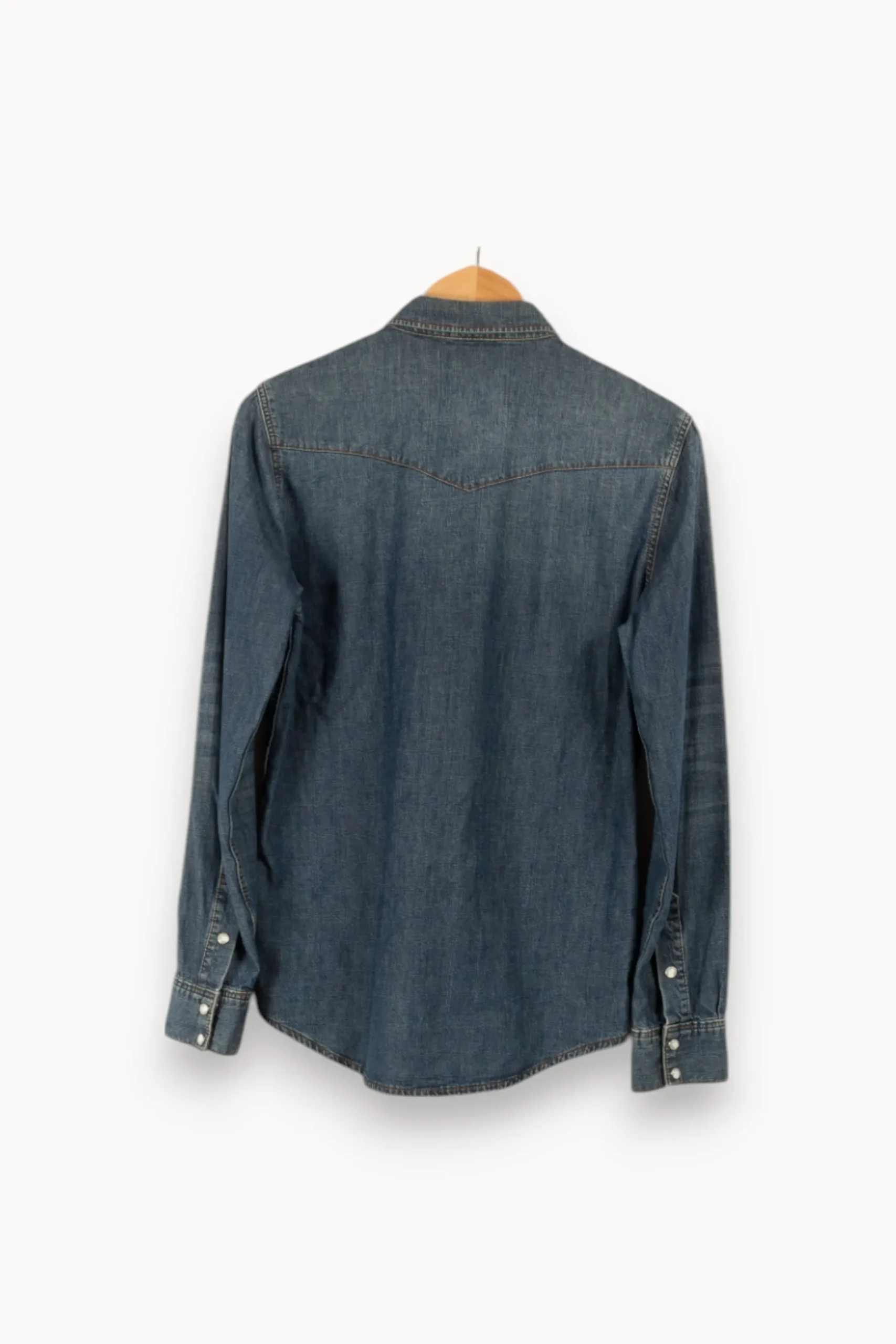 Cheap Sandro Chemise en jean e - Taille L/40 Bleu