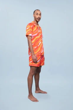 Sale IKA Chemise Fire Algae - L Orange