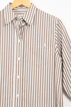 Best Ines de la Fressange Paris Chemise e à rayures - 36 Gris