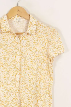 Cheap Caroll Chemise et blanche - Taille XS/34 Jaune