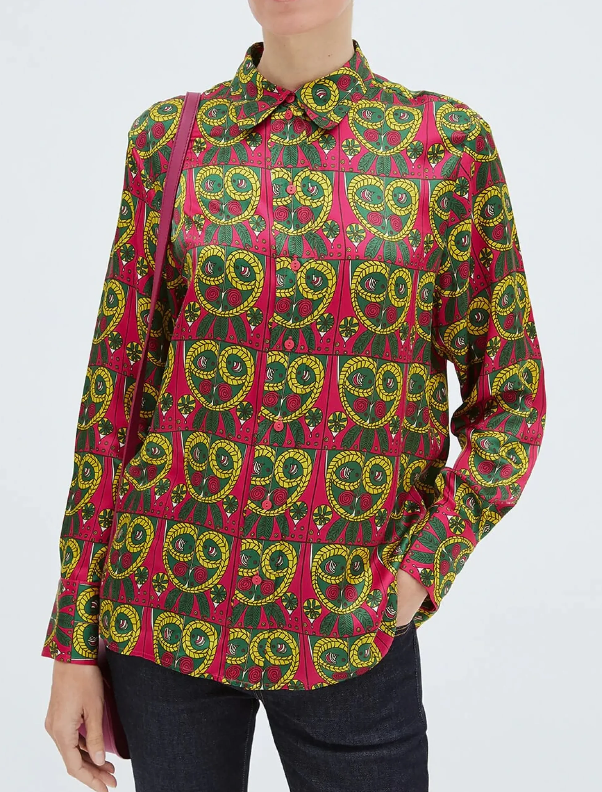 Best Sale Ines de la Fressange Paris Chemise Maureen e - 34 Vert