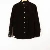 Outlet Côtelé Paris Chemise milleraie e - XS/34 Noir