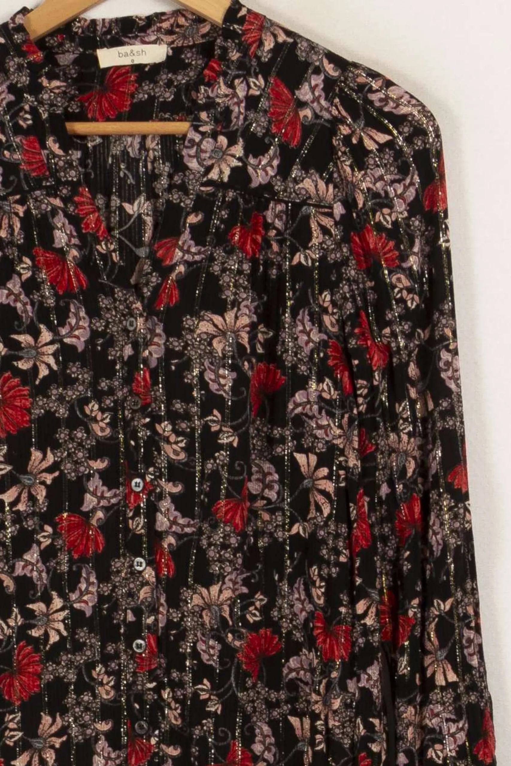 Best ba&sh Chemise - Taille XS/34 Multicolore