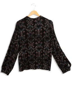 Flash Sale La Fée Maraboutée Chemise e à motif multicolore - 40 Noir