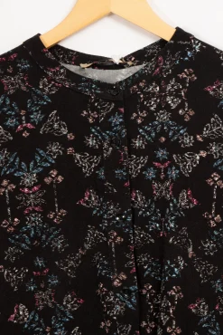 Flash Sale La Fée Maraboutée Chemise e à motif multicolore - 40 Noir