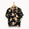 Discount Levi's Chemise e à motifs - Taille M/38 Noir