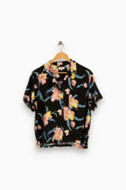 Discount Levi's Chemise e à motifs - Taille M/38 Noir