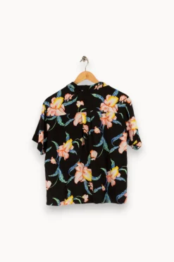 Discount Levi's Chemise e à motifs - Taille M/38 Noir