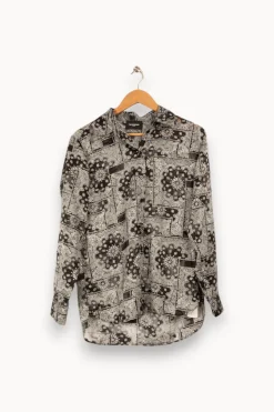 Cheap The Kooples Chemise noire - Taille M/38 Autre