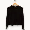 Outlet Sézane Chemise e - Taille S/36 Noir
