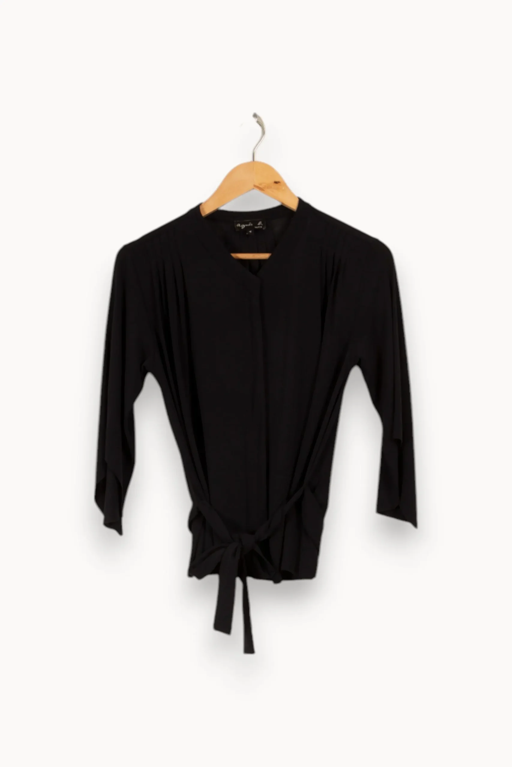 Fashion Agnès b. Chemise e - Taille S/36 Noir