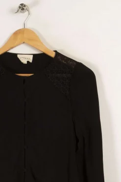Outlet Sézane Chemise e - Taille S/36 Noir