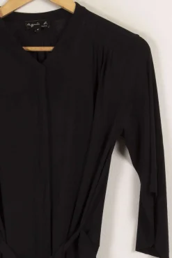 Fashion Agnès b. Chemise e - Taille S/36 Noir