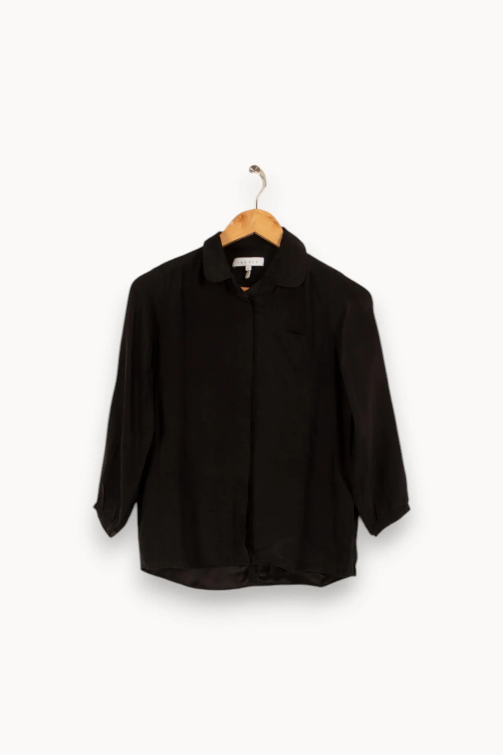 Online Sandro Chemise e - Taille XS/34 Noir