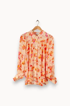 New Suncoo Chemise à motifs - Taille M/38 Rose