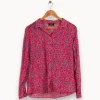 Sale One Step Chemise à motifs - Taille XL/42 Rose
