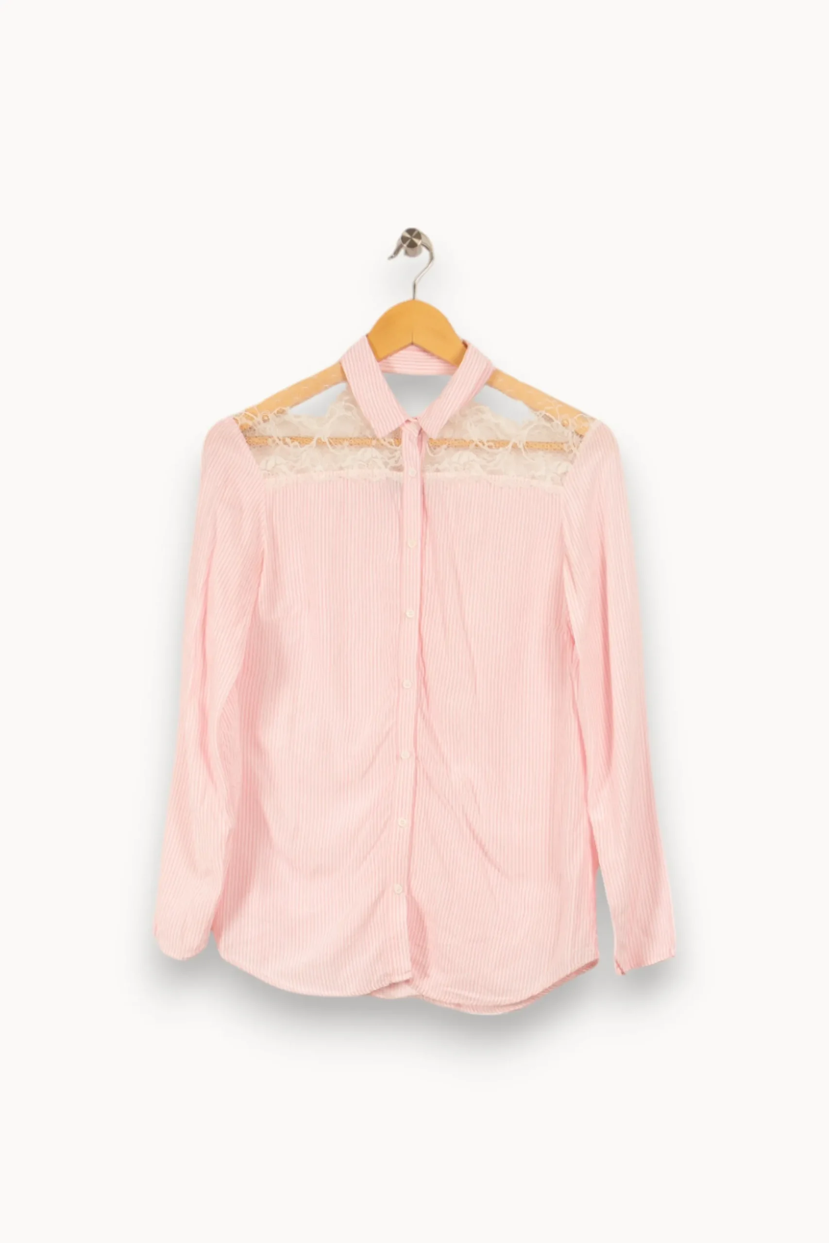 Hot One Step Chemise rayée - Taille XS/34 Rose