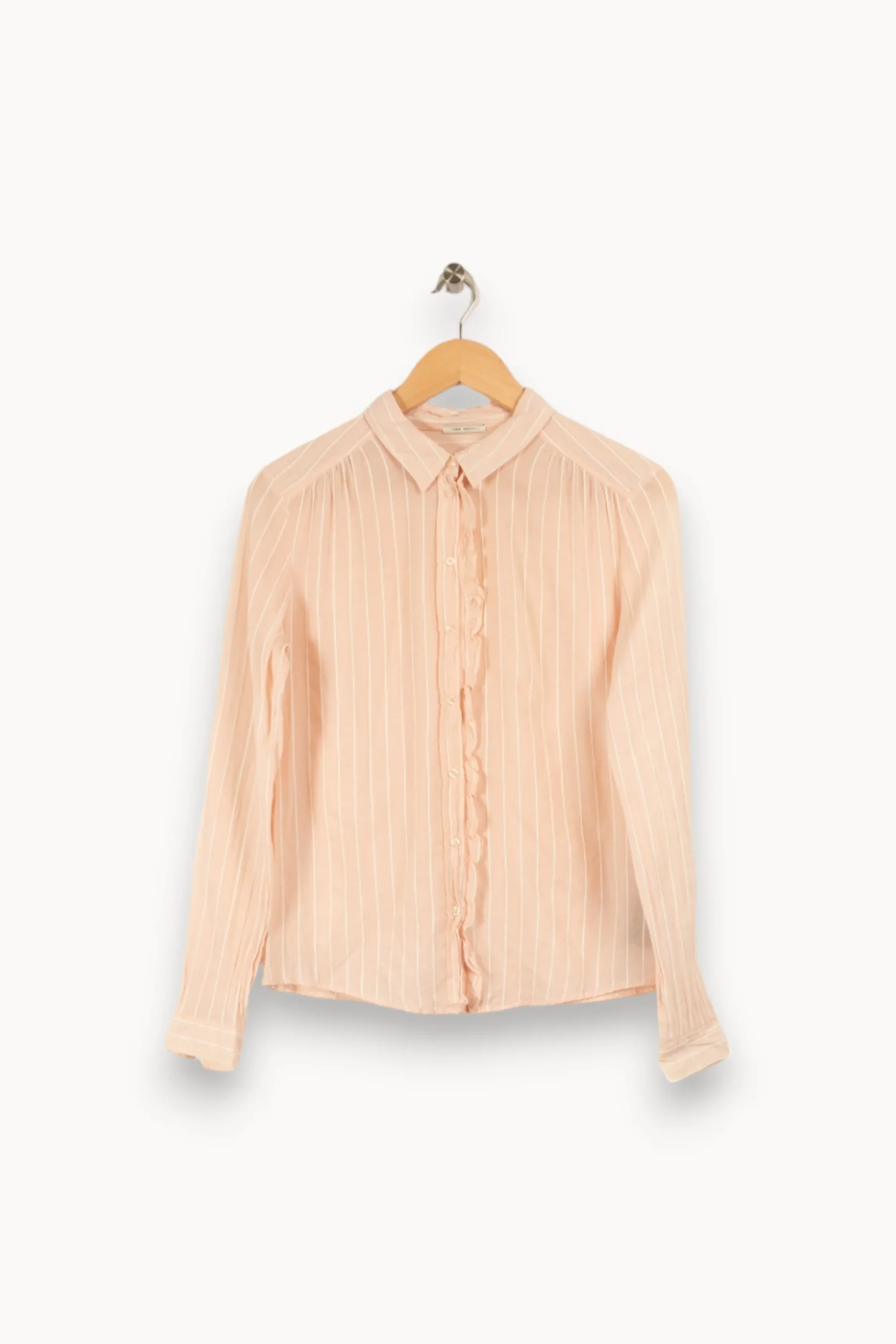 Best IKKS Chemise rayée - Taille M/38 Rose