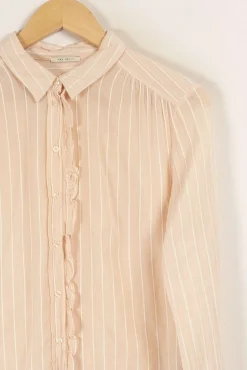 Best IKKS Chemise rayée - Taille M/38 Rose