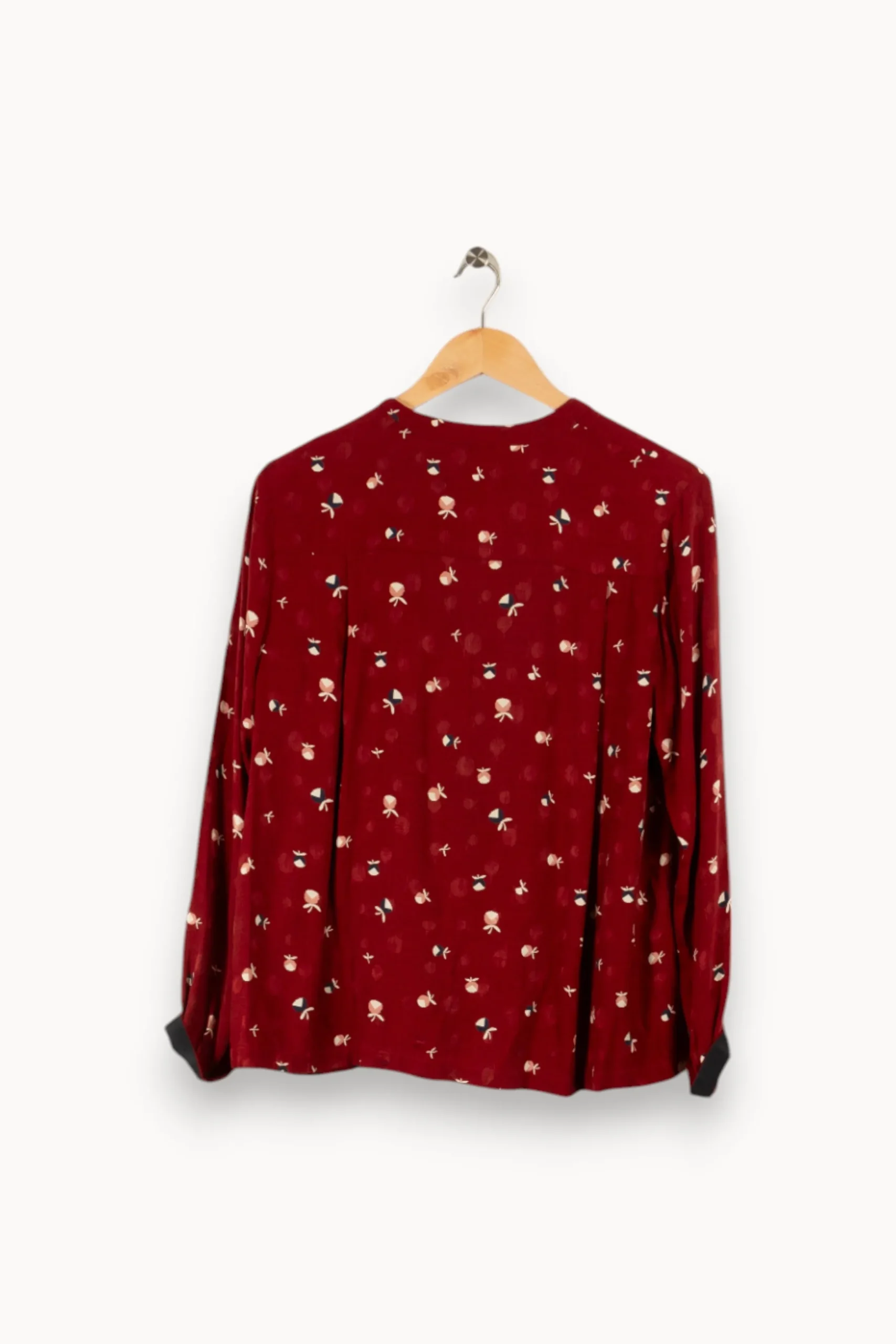 Hot Comptoir des Cotonniers Chemise à motifs - Taille S/36 Rouge