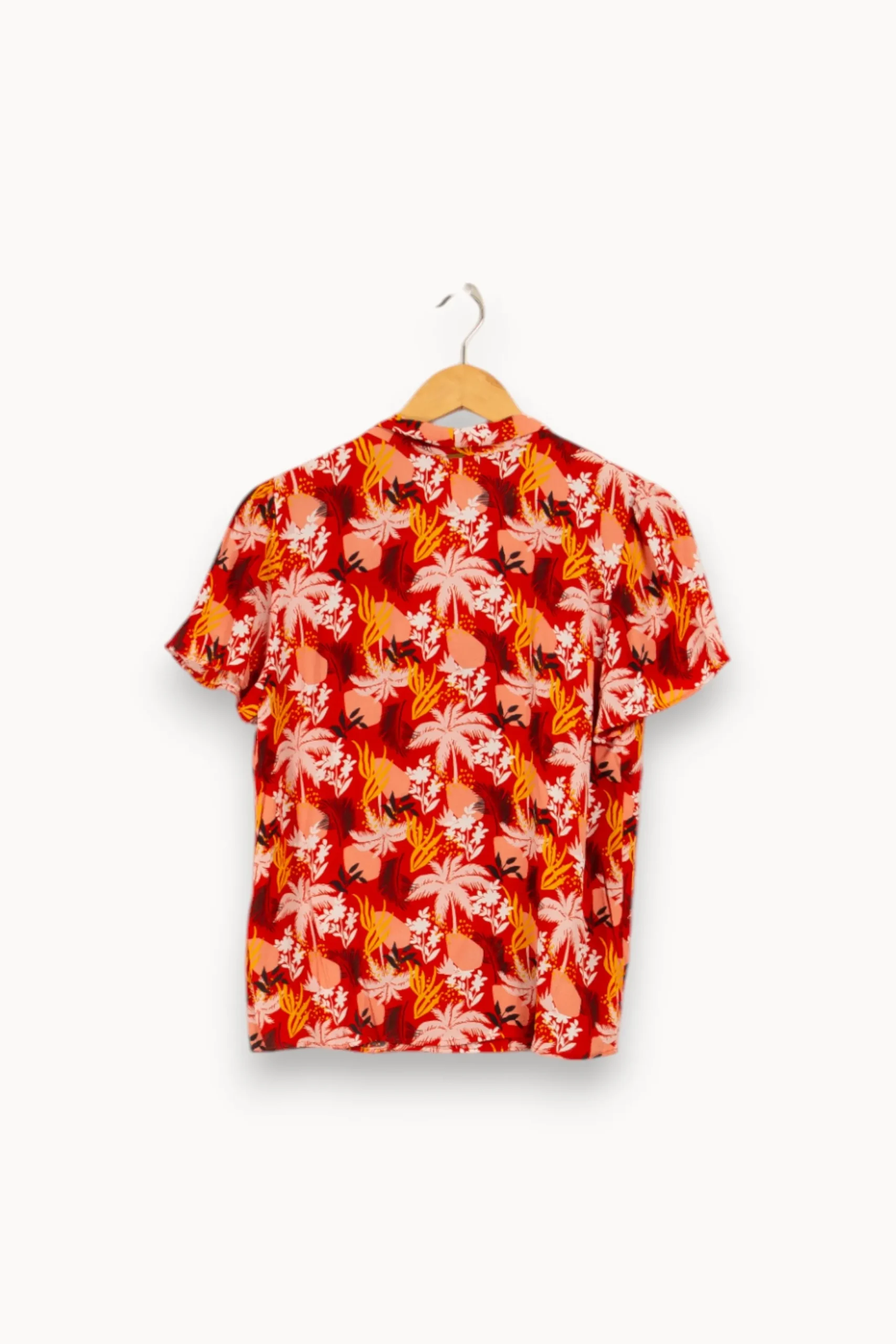 Outlet I.Code Chemise à motifs - Taille S/36 Rouge