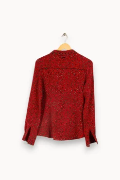 New One Step Chemise à motifs - Taille XXL/44 Rouge