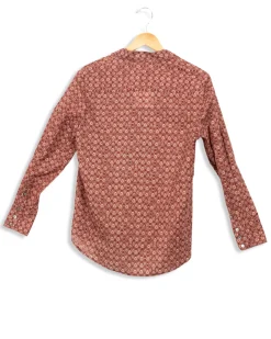 Best Sale Ines de la Fressange Paris Chemise à motifs blancs - 36 Rouge