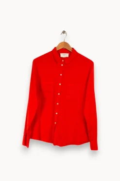 Best Sale ba&sh Chemise - Taille S/36 Rouge