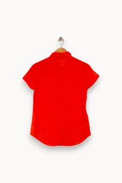 Online Comptoir des Cotonniers Chemise avec broderies - Taille M/38 Rouge
