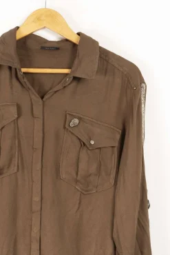Flash Sale IKKS Chemise e - 40 - L - T3 Vert