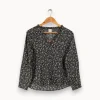 Online Des petits hauts Chemise e à motifs - Taille XS/34 Vert