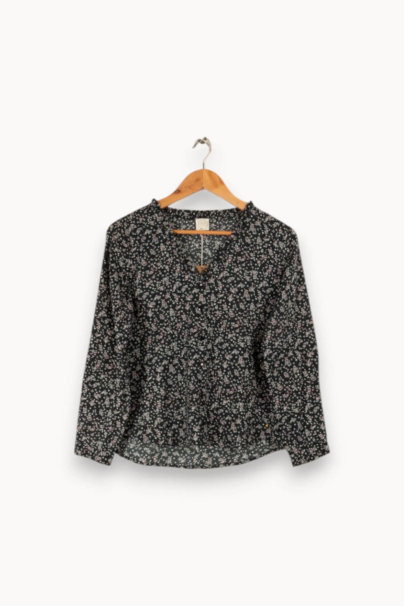 Online Des petits hauts Chemise e à motifs - Taille XS/34 Vert
