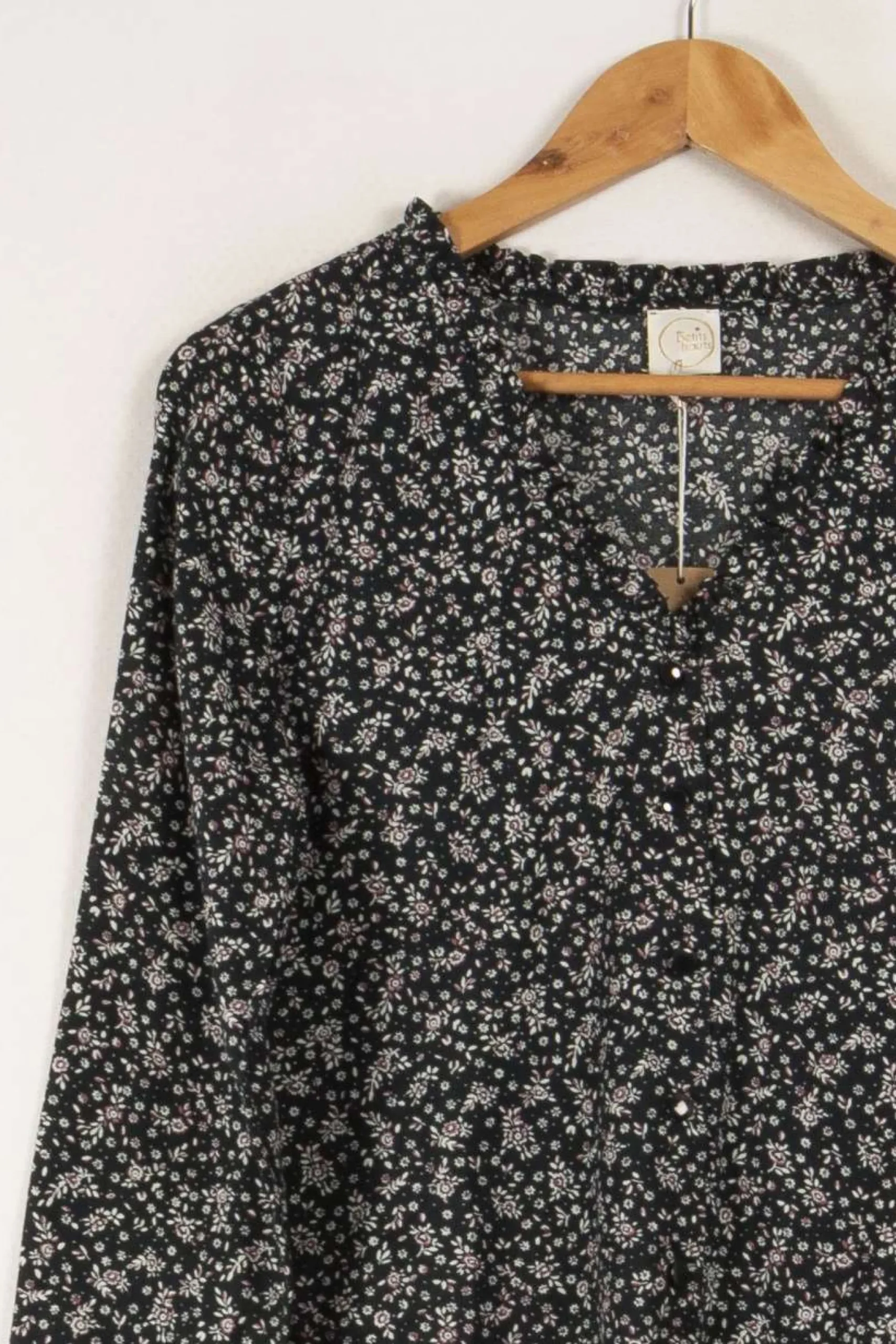 Online Des petits hauts Chemise e à motifs - Taille XS/34 Vert
