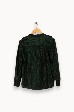 Clearance Bérénice Chemise e - Taille S/36 Vert