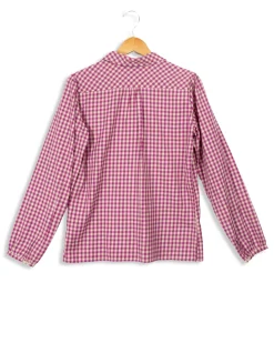 Fashion Ines de la Fressange Paris Chemise te à carreaux - 36 Violet