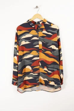 Cheap Des petits hauts Chemise-blouse - L/40 Multicolore