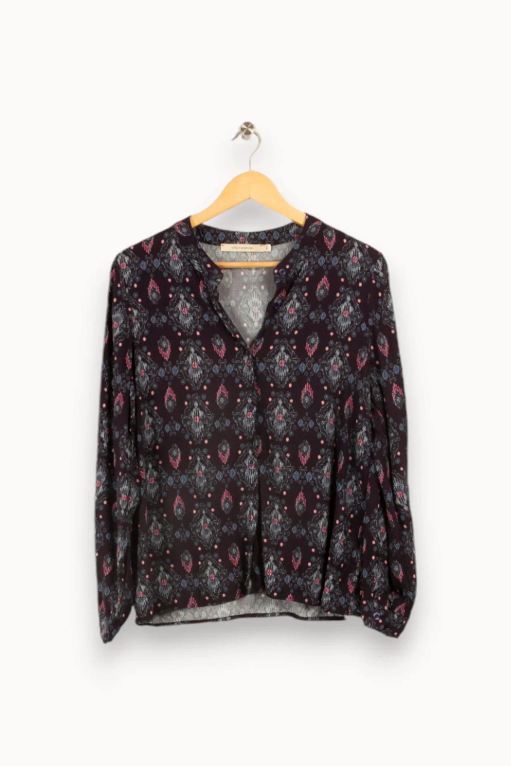 Discount La Fée Maraboutée Chemisier à motifs - Taille L/40 Multicolore