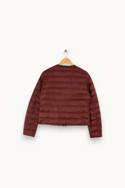 New IKKS Doudoune - Taille L/40 Bordeaux