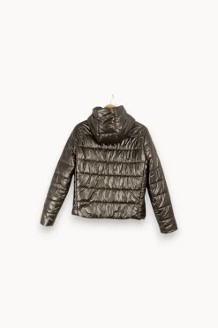 Fashion IKKS Doudoune métallique - Taille L/40 Gris