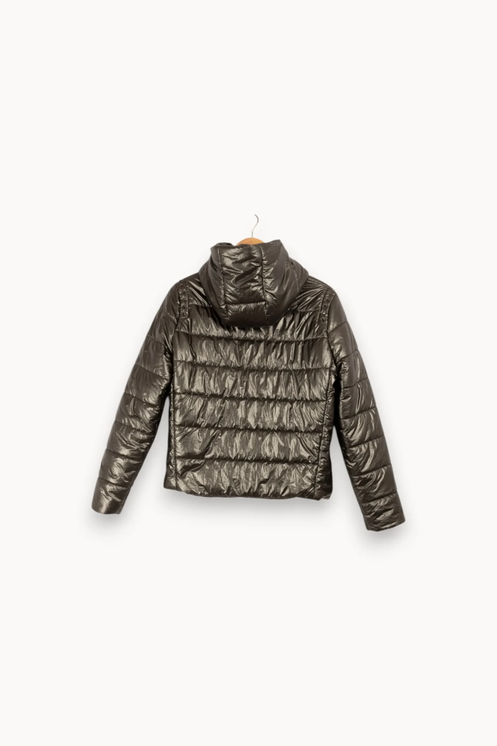 Fashion IKKS Doudoune métallique - Taille L/40 Gris