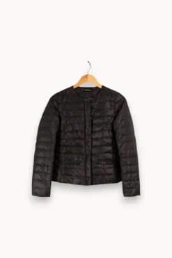 Outlet Caroll Doudoune légère à motifs - Taille XS/34 Noir