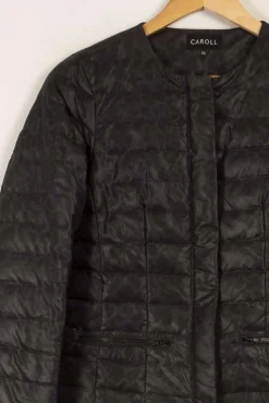 Outlet Caroll Doudoune légère à motifs - Taille XS/34 Noir