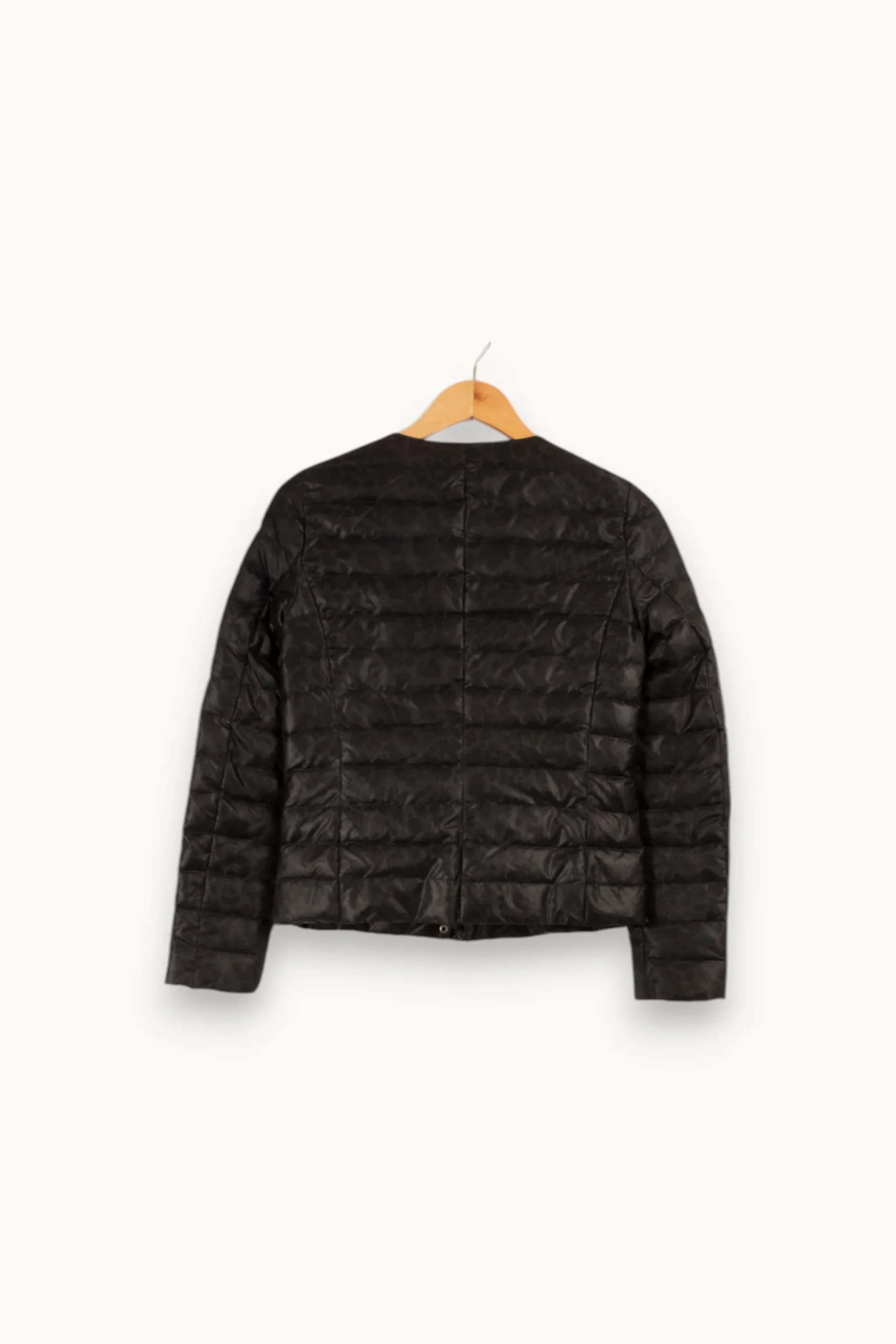 Outlet Caroll Doudoune légère à motifs - Taille XS/34 Noir