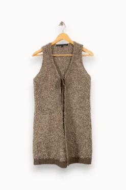 Outlet La Fée Maraboutée Gilet - M/38 Gris