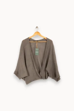 Shop La Fée Maraboutée Gilet - S/36 Gris