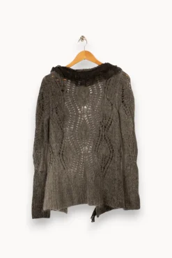 Hot La Fée Maraboutée Gilet - S/36 Gris