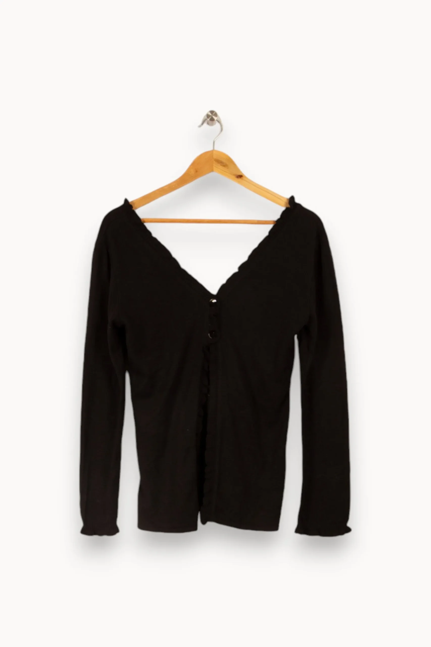 New La Fée Maraboutée Gilet - Taille M/38 Noir