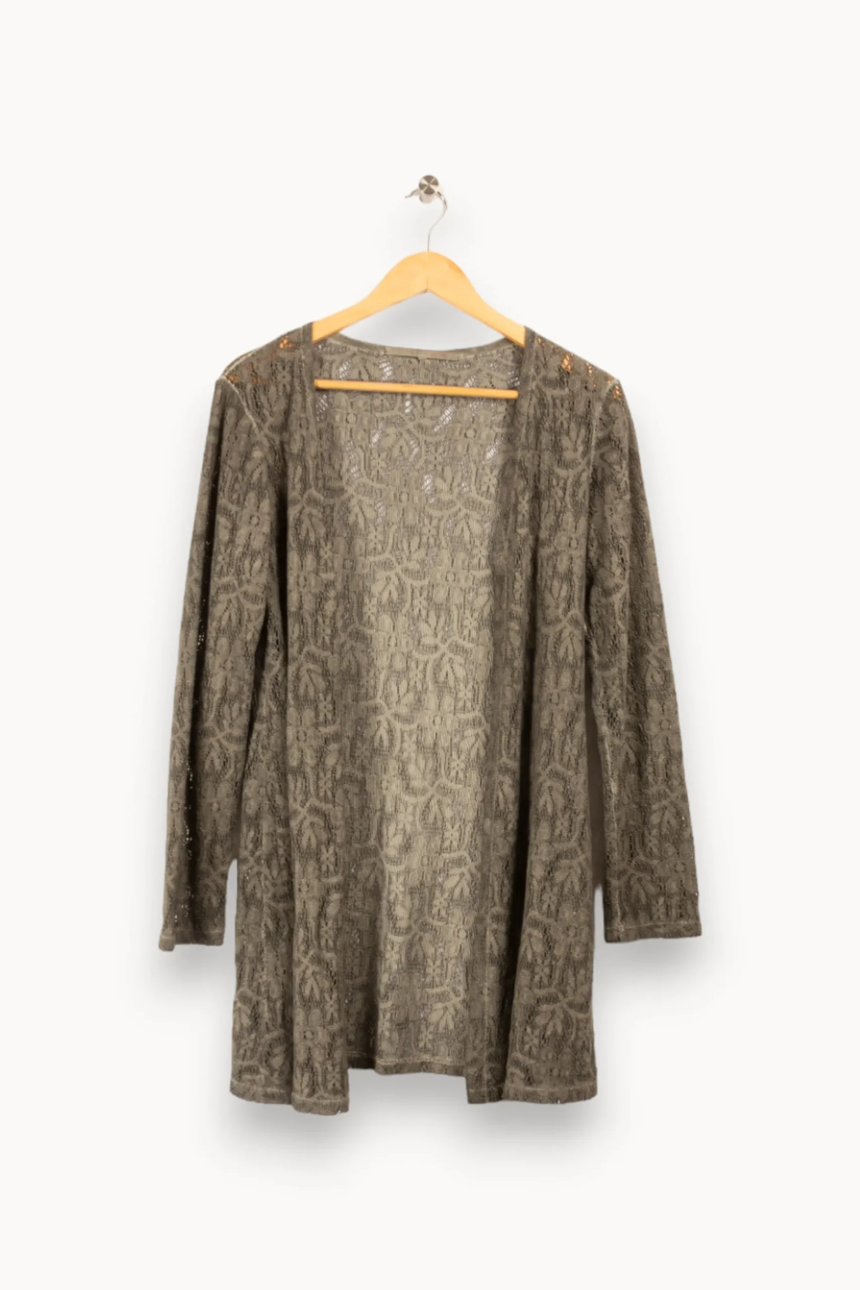 Outlet La Fée Maraboutée Gilet - Taille M / 38 Gris